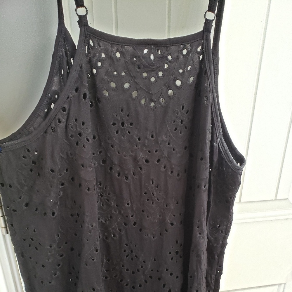 Laser cut tank top by Torrid